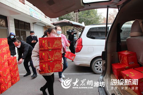青州爱心企业伊香斋食品厂捐赠5000斤糕点助力疫情防控